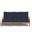 Haley Teak Patio Sofa with Cushions-38579400-38579408-70063484