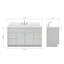 Ensemble de meuble-lavabo simple 61 po Hamlet-94350845