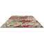 Hand Tufted Wool Floral Area Rug in Red-1037550834