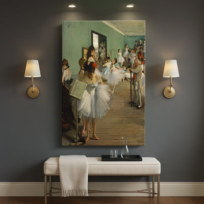 The Dance Class -Gallery Wrapped Canvas by Edgar Degas