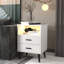 Boersma 45cm W Manufactured Wood Bedside Table-902880962