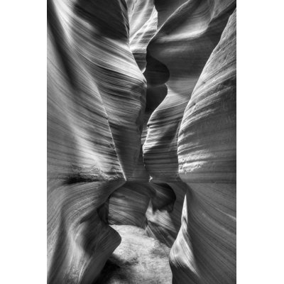 Antelope Slot Canyon Sandstone Texture. by Jimkruger