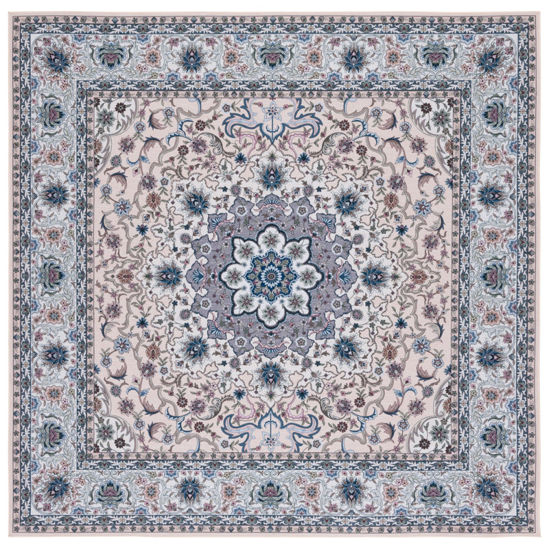 Tucson Performance Machine Washable Oriental Rug, Square 6'