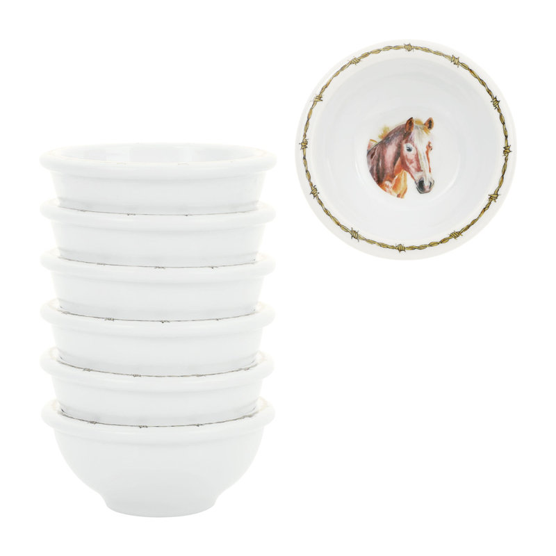 3 3/8" Mini Bowl S6, Horse