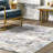 Aaliyah SpinClean Casual Abstract Machine Washable Area Rug-1183513323