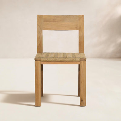 Tesni Outdoor Armless Dining Chair NaNa