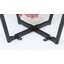 Carmi 46cm H Fabric Upholstered Metal Side Chair-450487117