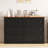 6 Drawers Dresser, 47" Wide Modern Chest Of Drawers, Farmhouse Dresser Tv Stand Storage Cabinet, Wood Drawer Organizer For Bedroom, Living Room, Hallway, Black-117809939