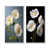 Cadre flottant blanc
