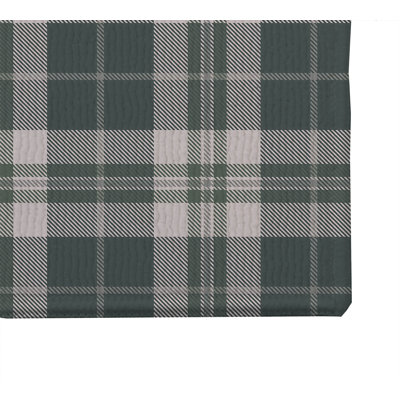 Tartan Block Non-Skid Bath Mat