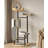 65.75" Black Standard Solid Wood Cat Tree