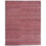 Wool Area Rug in Red