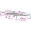 Bed Frame Solid Pine Wood-2058417869-2058417864