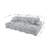 Myroslava 122-Inch U-Shaped Sleeper Sofa