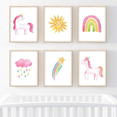 Darleene 6 - Piece Paper Print