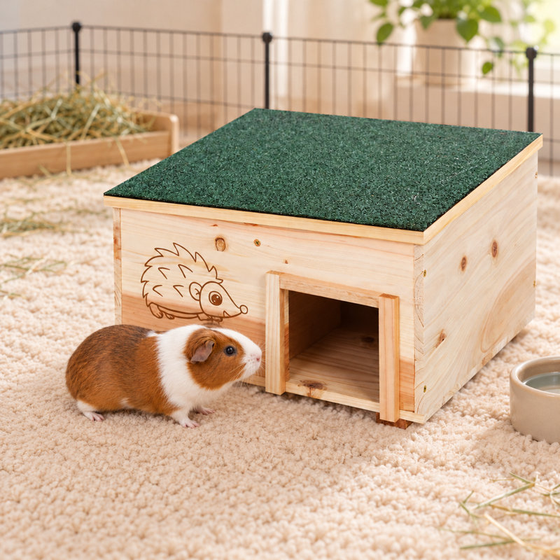Fenton Wooden Hedgehog House