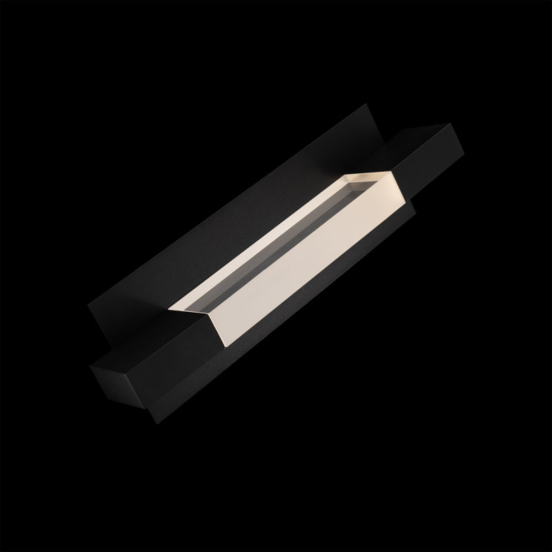 Heliograph Aluminium LED Wall Light, 18.13" H x 5.5" W x 3.88" D, 3500K