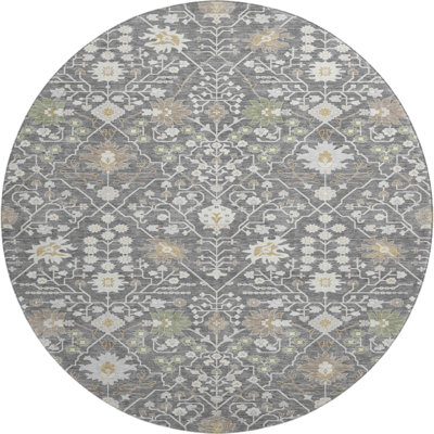 Premium Machine Washable Colmenero AMF1009 Oriental Rug