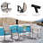 Armyn 2-Person Outdoor Patio Rocking Set-1485020877
