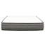 Matelas hybride à ressorts ensachés de qualité supérieure, matelas en mousse viscoélastique imprégnée de gel, blanc / gris-311074740-334160328
