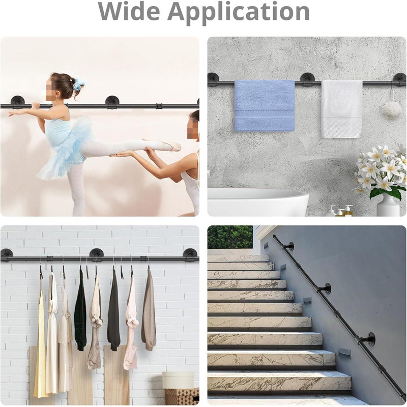 Rampe d'escalier Mains courantes pour escalier 3 m