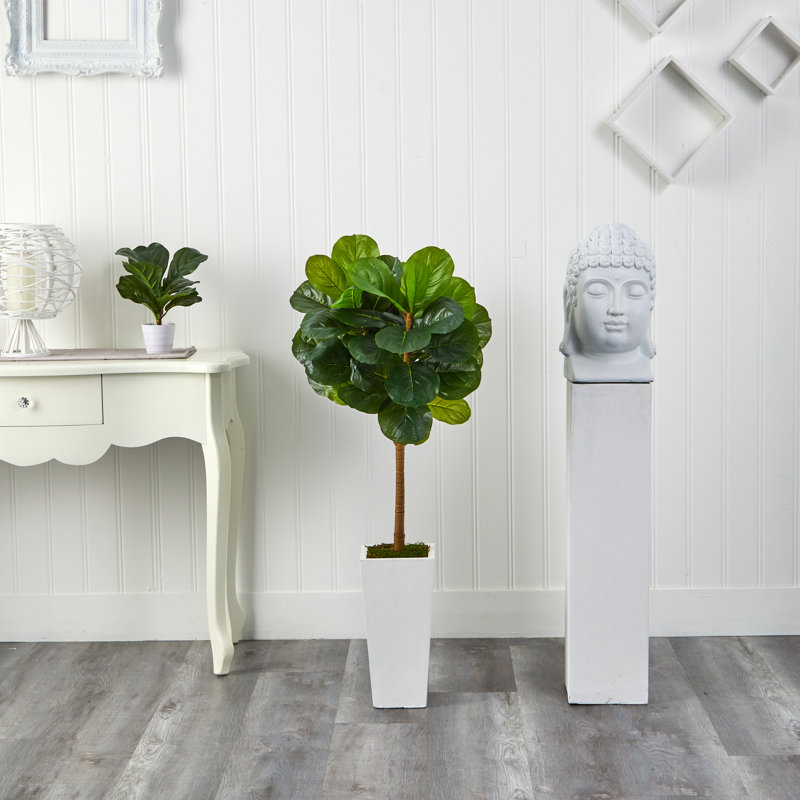 48 " H Faux Boxwood Tree in Ceramic Planter