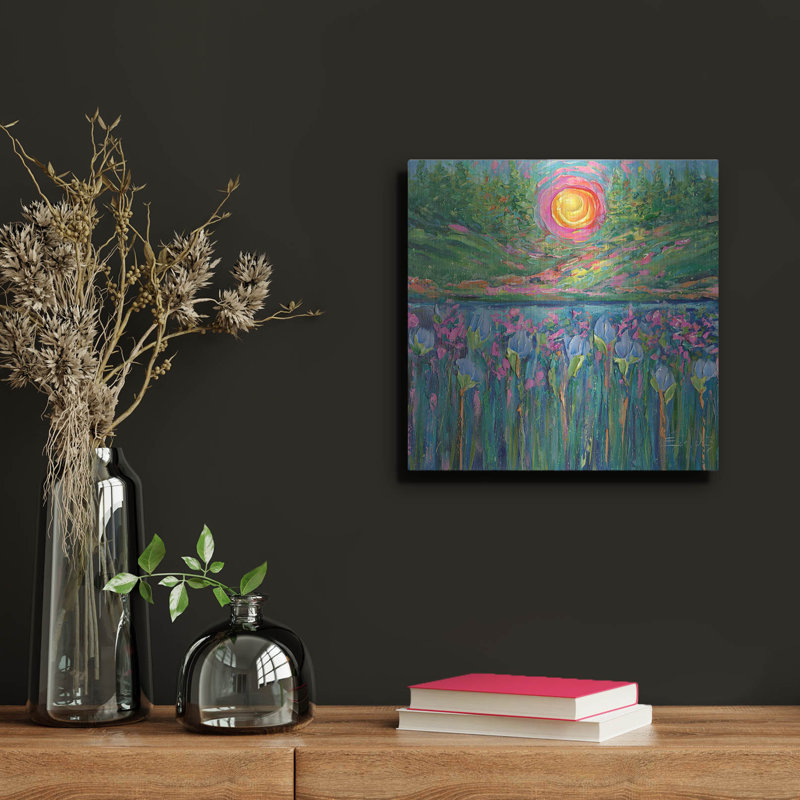 «Sunny Day» par Estelle Grengs, H 12 po x l 12 po