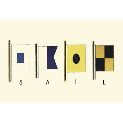 'Sail' - Graphic Art Print