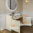 Homeibro Sink Base Cabinet, Soft Closing Doors, For The Laundry Room, Shower Room, Utility Room-87690895-87690896