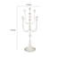 Bougeoir de table 29,7 po en fer