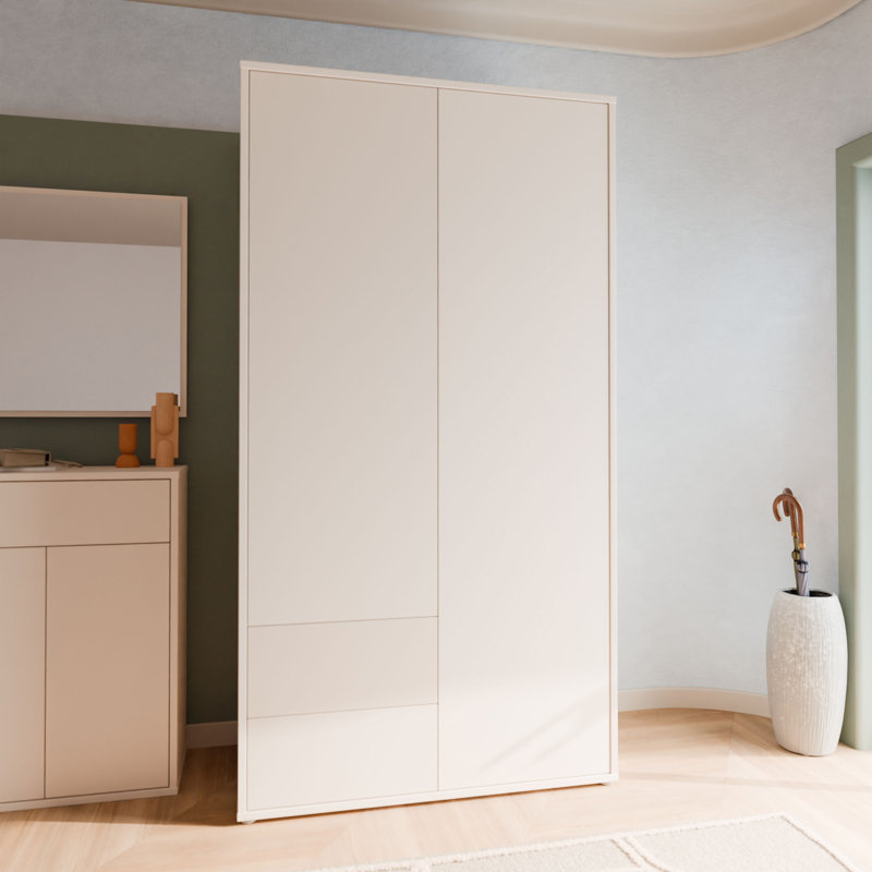 2 Door Manufactured Wood Wardrobe