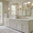 Modern Metal Tube Framed Rectangle Pivot Mirror Adjustable Tilting Bathroom Mirror-65135043-65135044