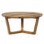 Table basse ronde en bois de manguier 30 pouces Nina