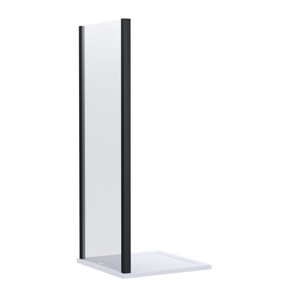 nuie Lucie 1000mm Matt Black Side Panel