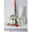 Mini fantômes en porcelaine avec lumières DEL Trinx - décorations d'Halloween, décorations de table et de tablettes effrayantes, figurines de fêtes durables pour Halloween, ensemble de 2