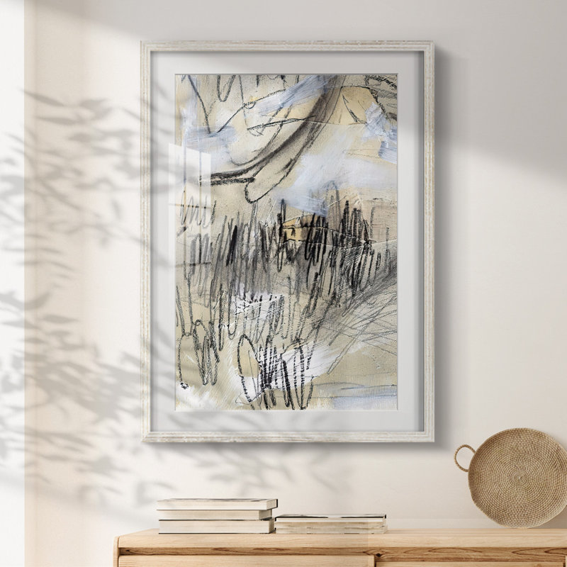 MaskedNotesIIIPremiumGalleryWrappedCanvas-Framed Print, 19.5" H x 16.5" W, White