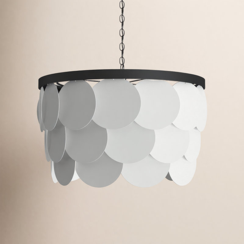 Mellita 8 - Light Chandelier, Midnight Black, Not Energy Star, No
