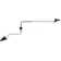 Adelone Two Arms Rotating Swing Arm Sconce Wall Sconce Lamp