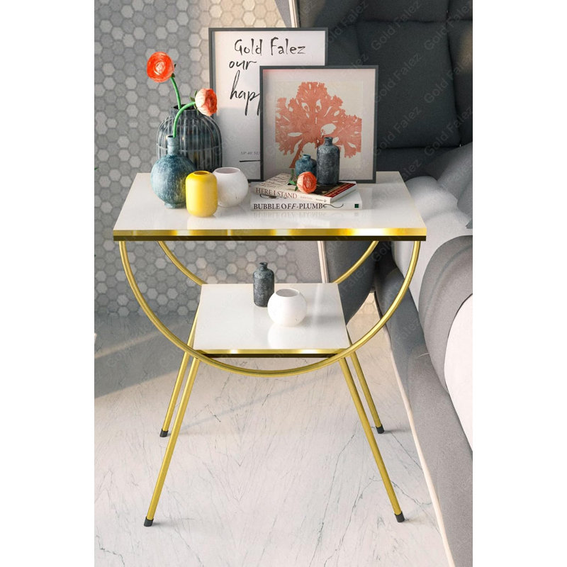 Aveline 18cm Console Table, White
