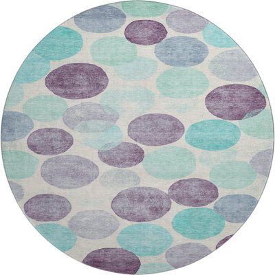 Premium Machine Washable Mayfield AMF1898 Geometric Rug