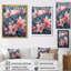  «Fleur de cerisier monochrome dans le vent IV - Art mural fleur de cerisier-1941977891-1941977900