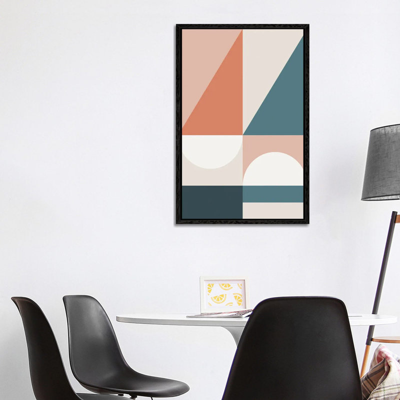 Cirque II - Print on Canvas, Black Framed, 101.6 cm H x 66.04 cm W