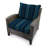 24" x 26.5" Outdoor Deep Seat Chair Cushion Set with Welt-1047065916