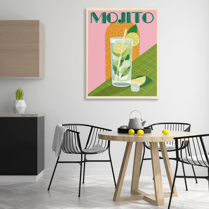 Art mural classique sur toile Mojito par Jo Reid, H 48 po x l 36 po