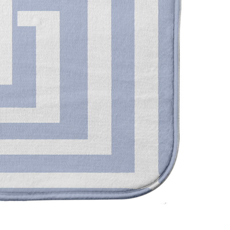Tapis de bain Elise, Bleu, l 17 po x L 24 po