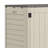 4 ft.W X 3.5 ft.H Outdoor Storage Unit with Shelving-130382660-109766502