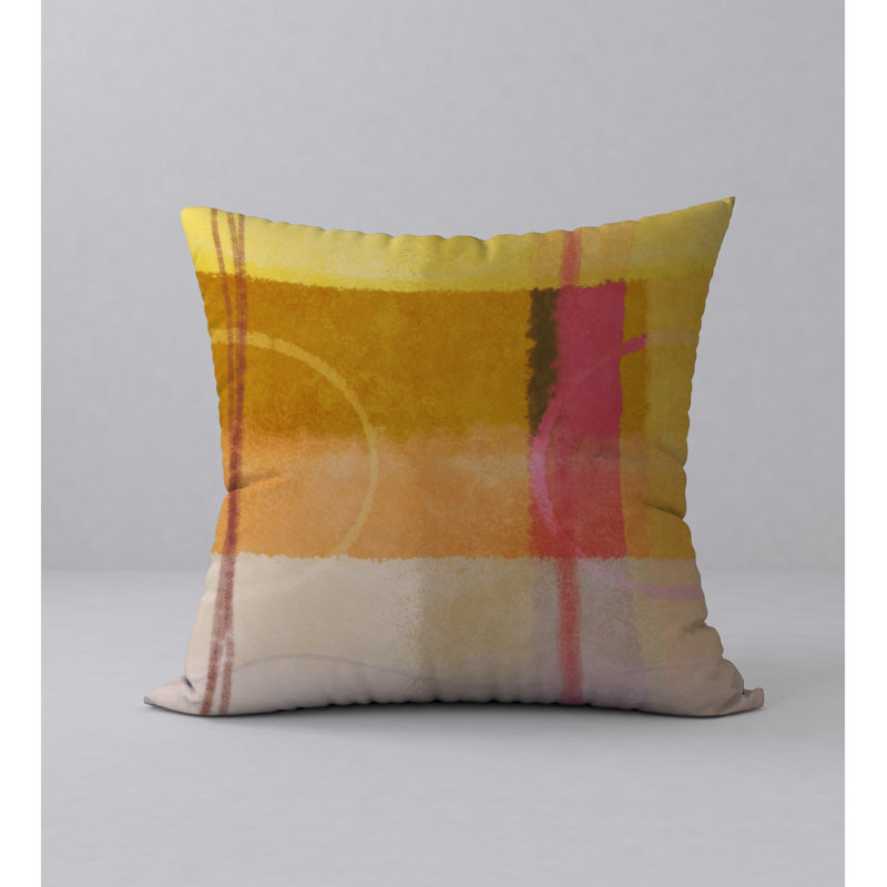 Reversible Throw Pillow, 24" x 24"