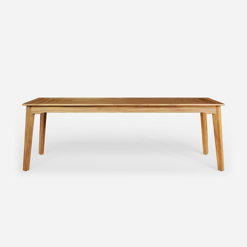 Table de salle à manger Miramar, H 30 po x L 90,5 po x l 44 po