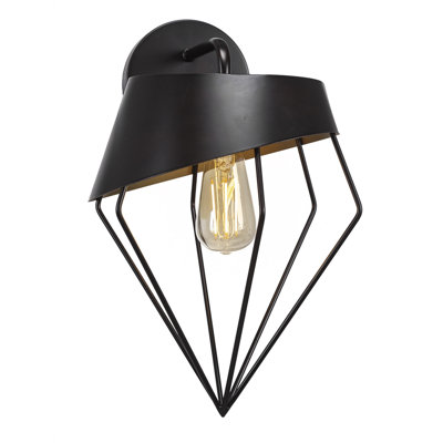 Oryana Neo 1 Light Wall Sconce Shown With Antique LED Bulb