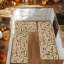 Floral Polyester Non-Skid Kitchen Mat